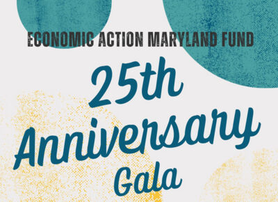 Graphic for our 25th anniversary economic justice gala